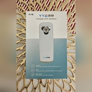 Portable UVC handheld Sterilizer for small items. Kills 99.9% bacteria in 1 sec.